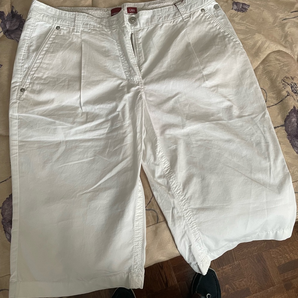 Sigrid Olsen Cream Shorts
